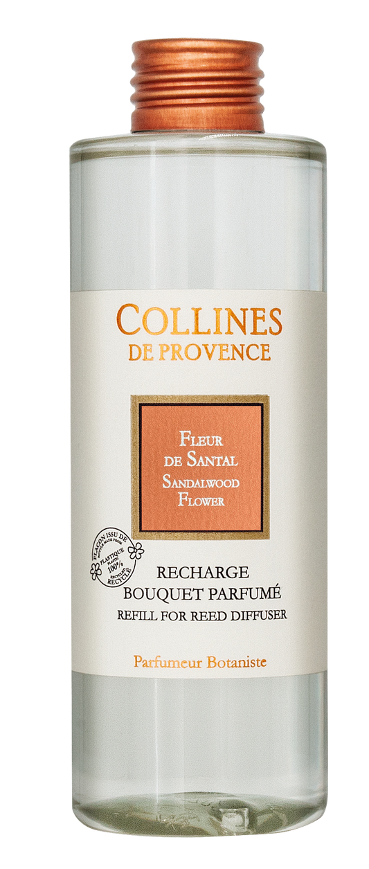 Fleur de Santal - Recharge bouquet parfumé de Collines de Provence