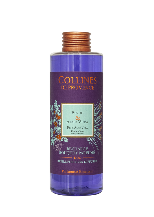 Figue & Aloe vera - Recharge bouquet parfumé de Collines de Provence