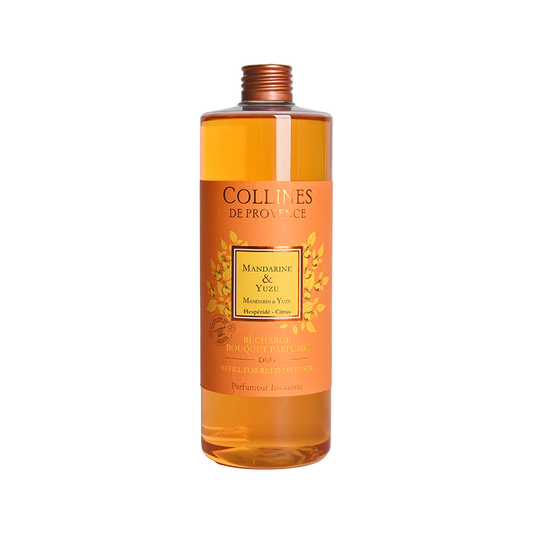Mandarine et Yuzu - Recharge bouquet parfumé de Collines de Provence