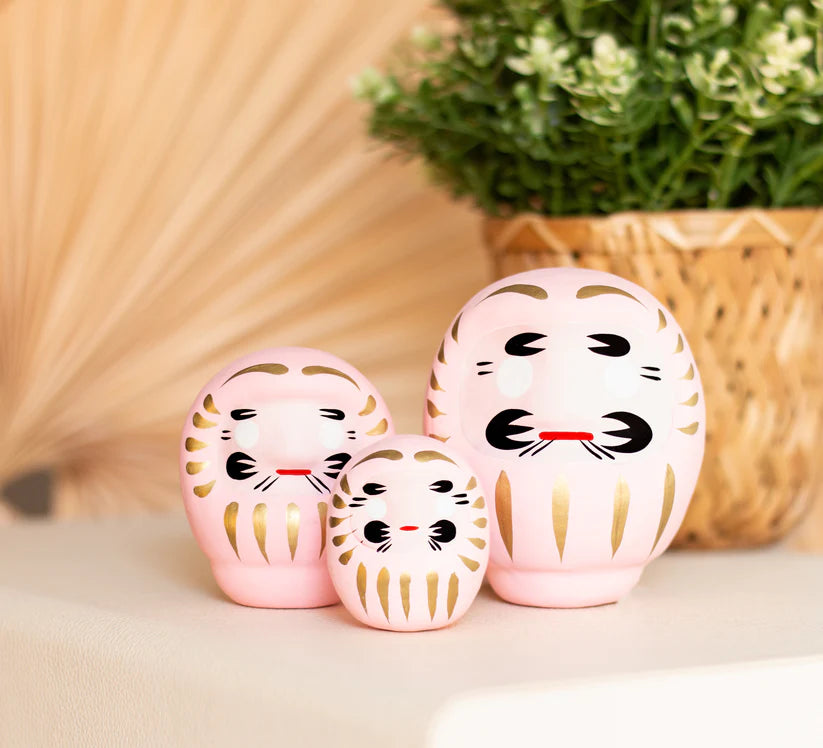 Daruma Rose – Symbole japonais d’Affection