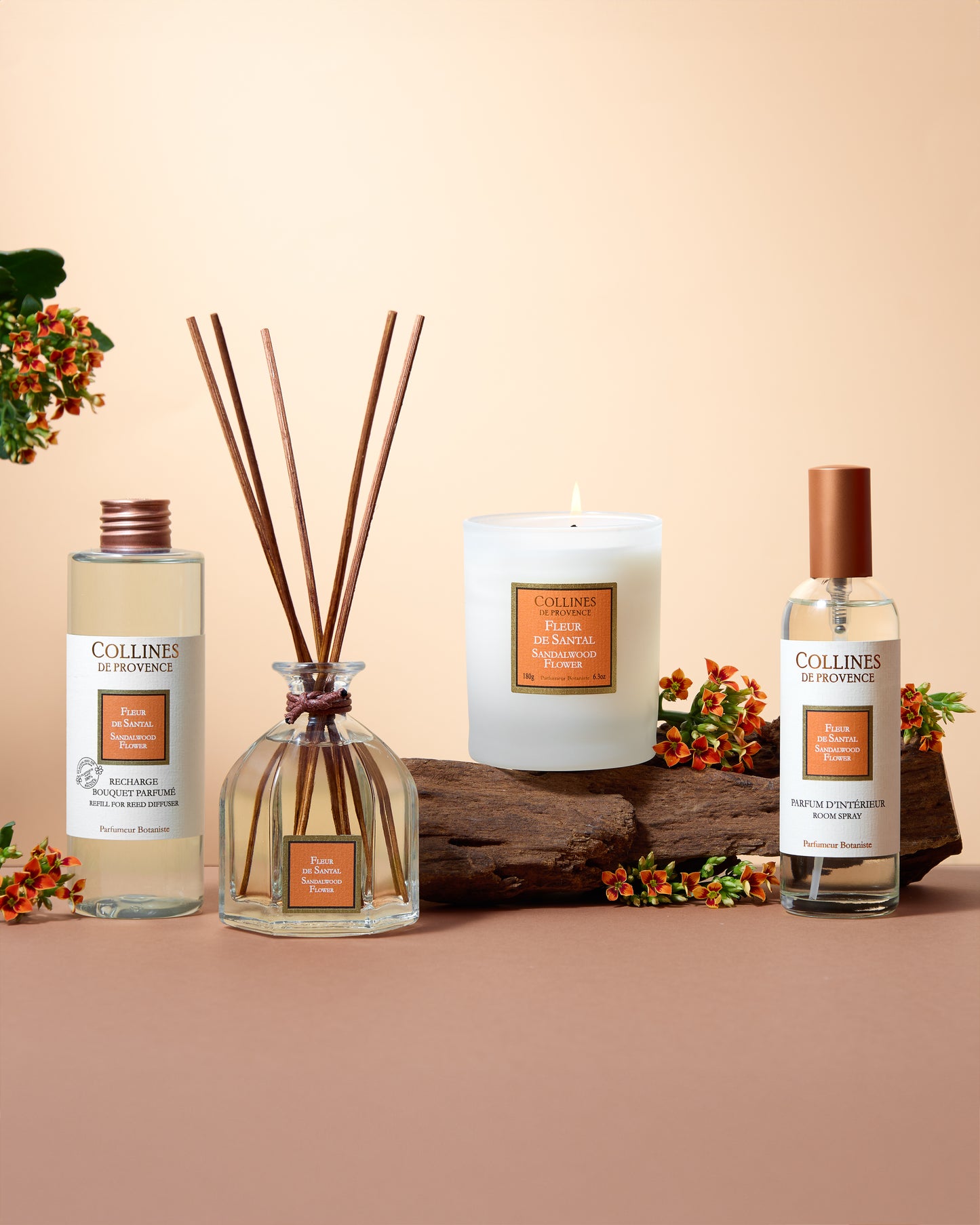 Fleur de Santal - Parfum d'intérieur de Collines de Provence