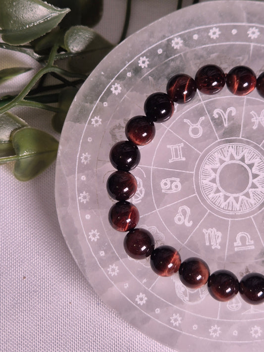 Bracelets en pierre Oeil de Taureau - Stimulation et Nouveau Projets