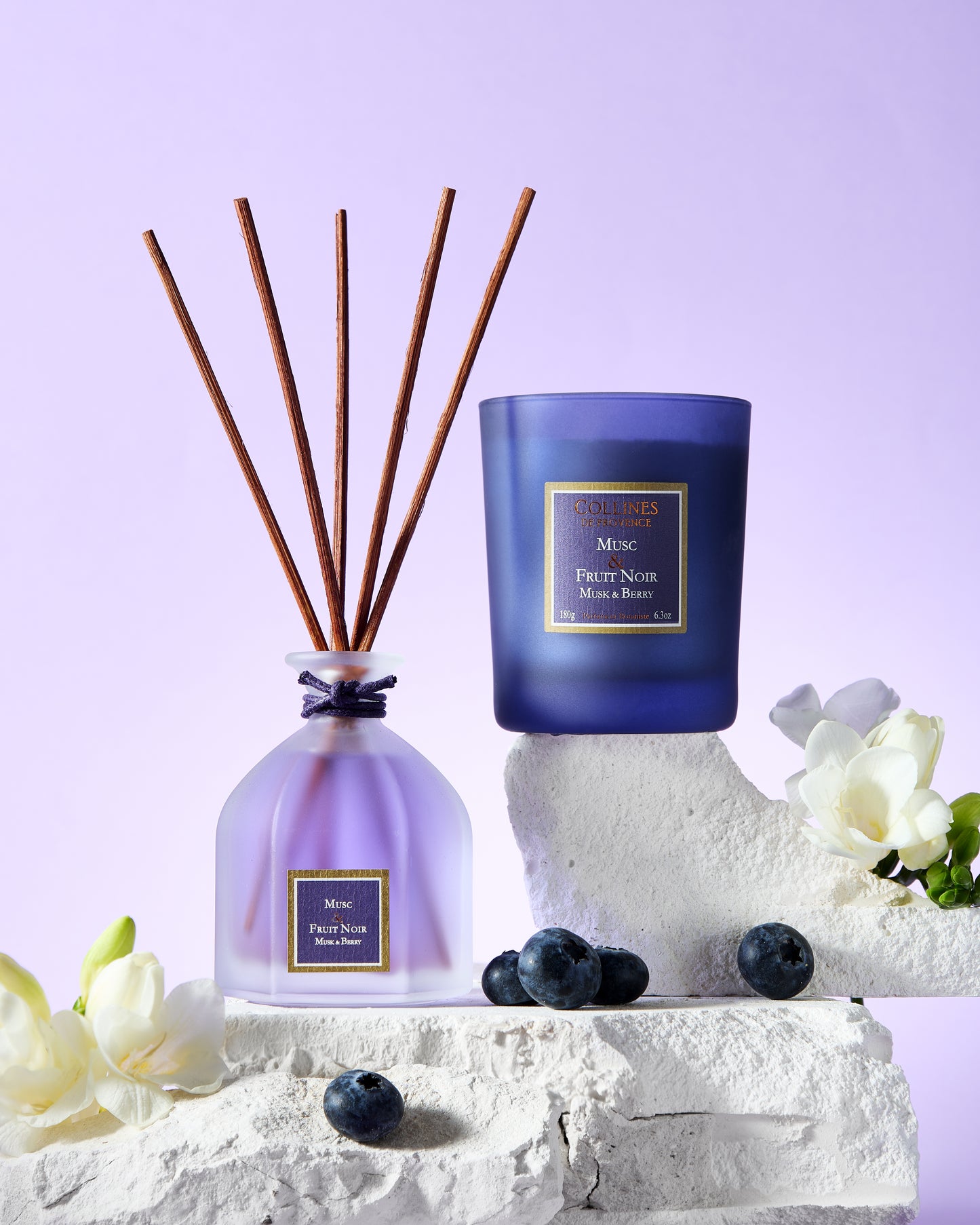 Musc & fruit noir - Bouquet parfumé de Collines de Provence