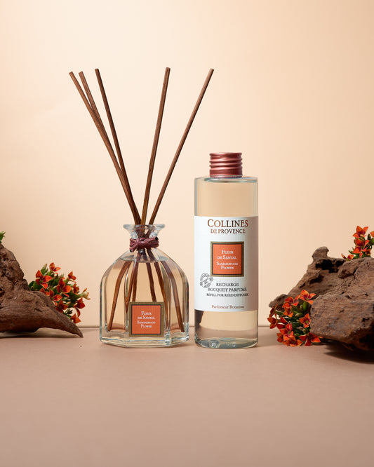 Fleur de Santal - Recharge bouquet parfumé de Collines de Provence