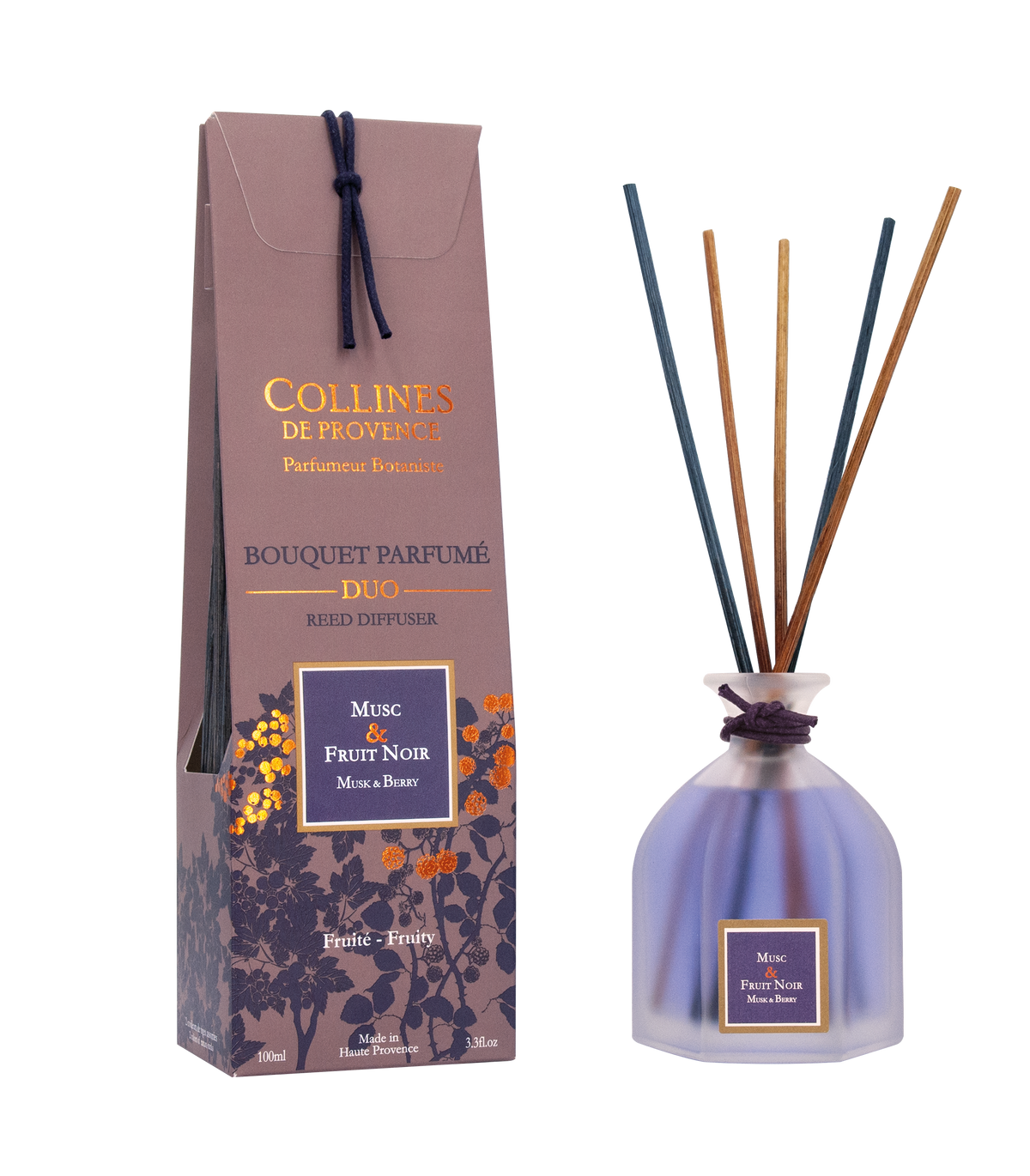 Musc & fruit noir - Bouquet parfumé de Collines de Provence
