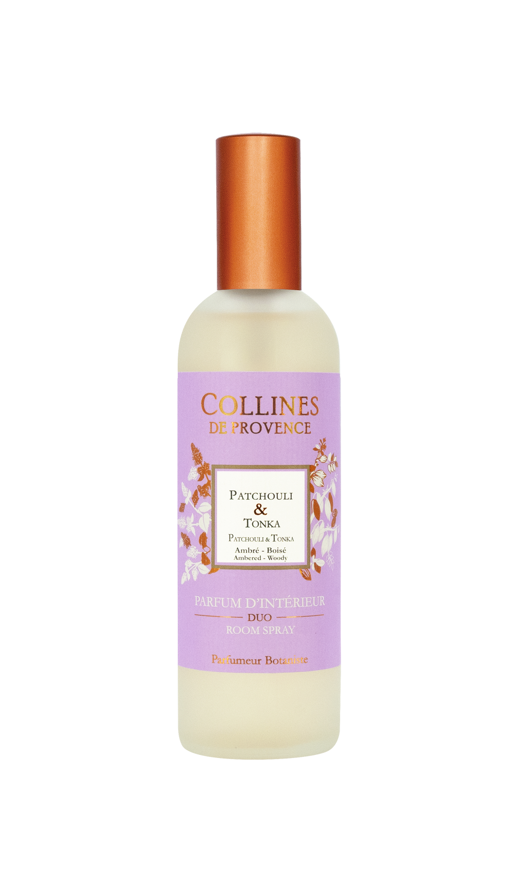 Patchouli & Tonka - Parfum d'intérieur de Collines de Provence