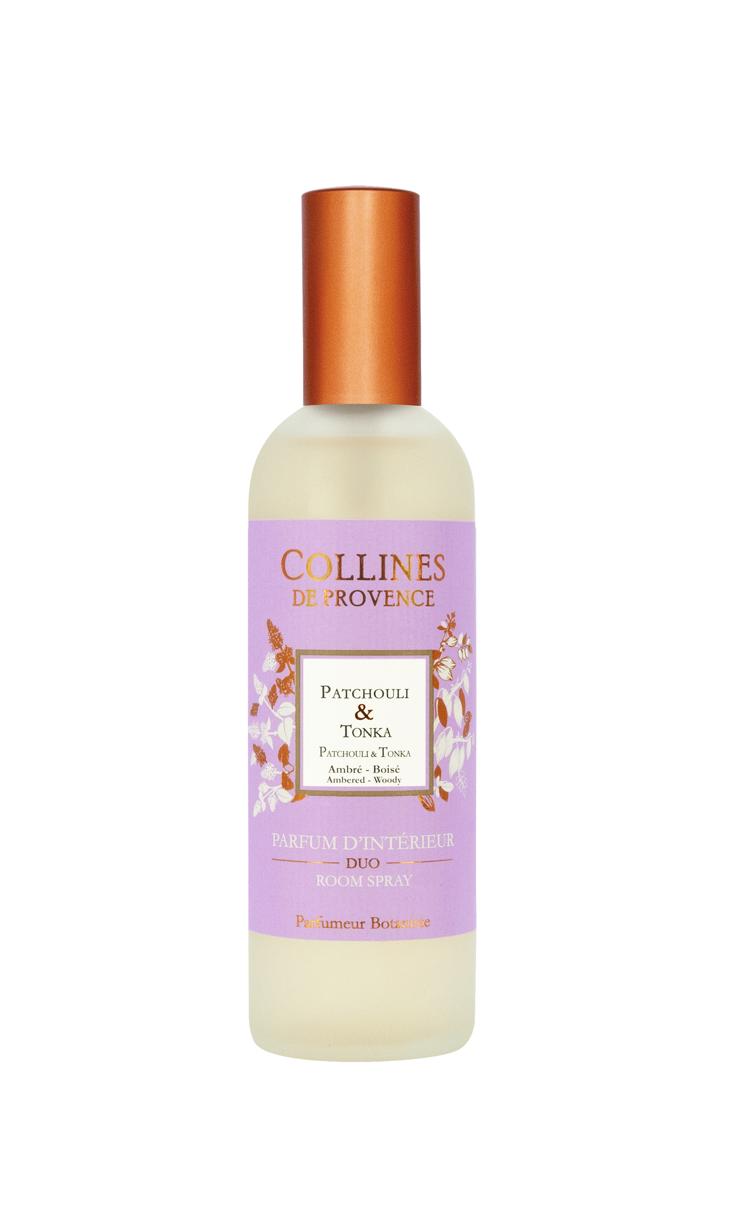 Patchouli & Tonka - Parfum d'intérieur de Collines de Provence