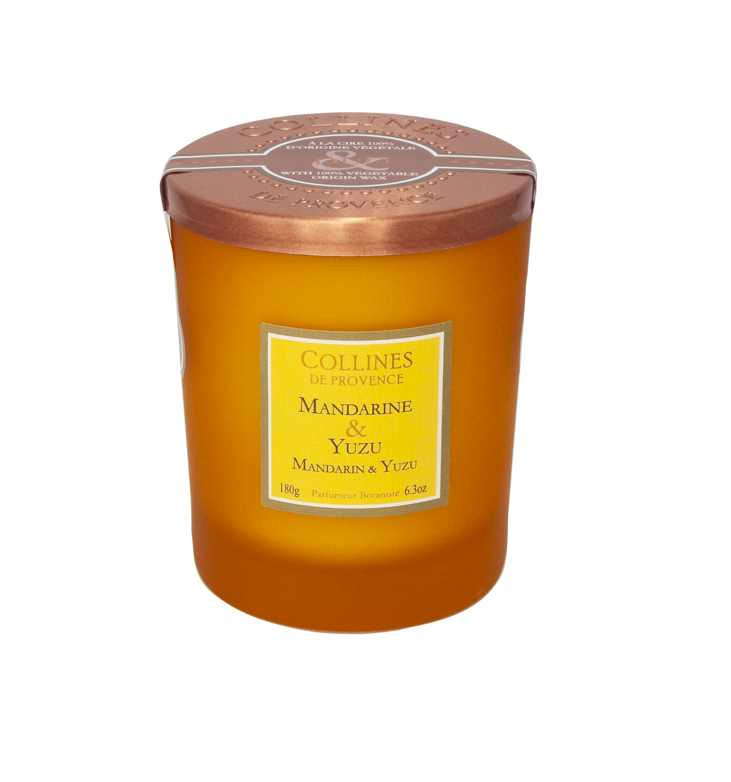 Mandarine & Yuzu - Bougie Parfumée de Collines de Provence