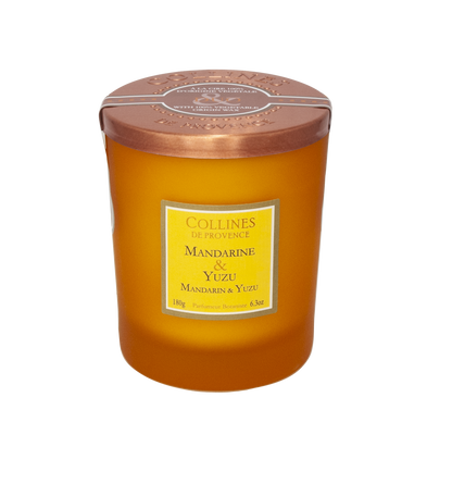 Mandarine & Yuzu - Bougie Parfumée de Collines de Provence