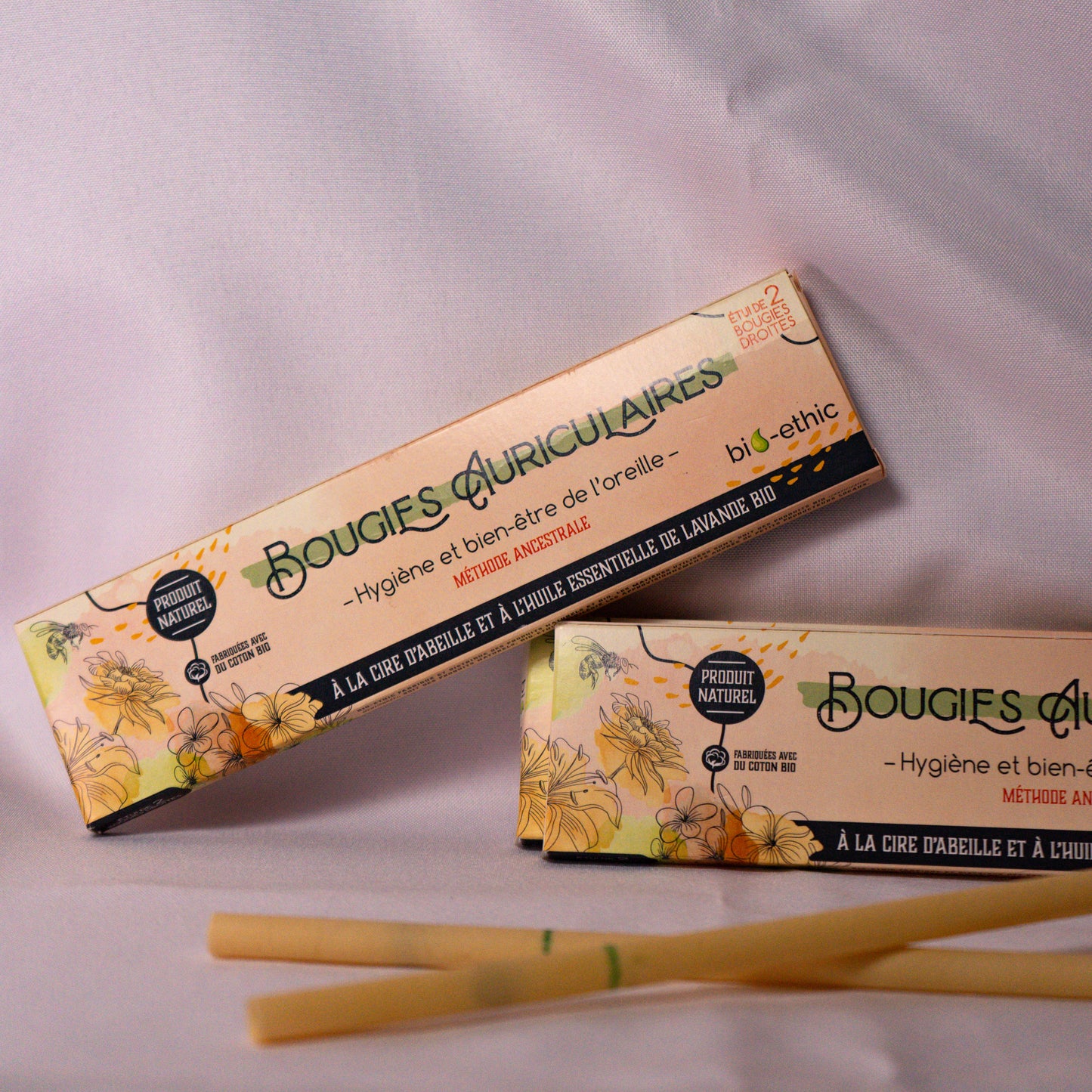 Bougies Auriculaires Artisanales – Harmonie et  Détente Naturelle