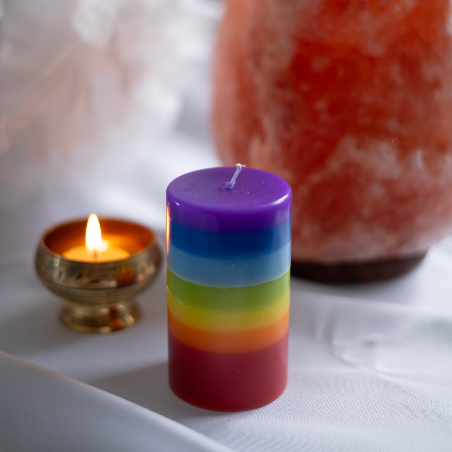 Bougie artisanale - 7 Chakras