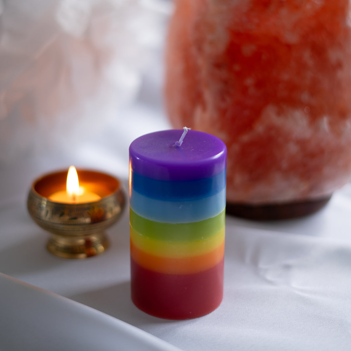 Bougie artisanale - 7 Chakras