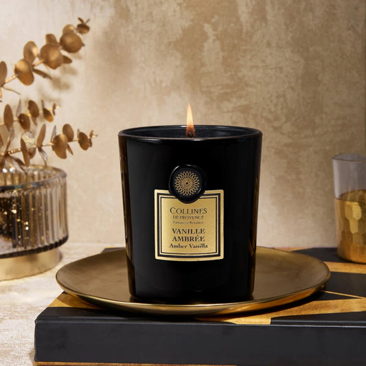 Vanille ambrée - Bougie parfumée de Collines de Provence