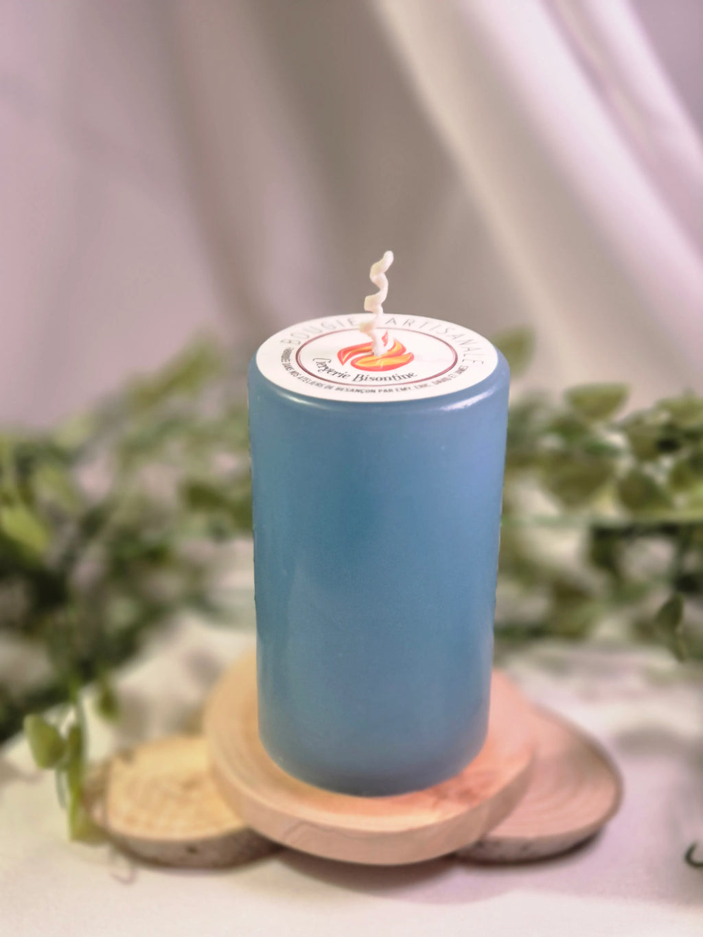Bougie artisanale - signature "La Bisontine"