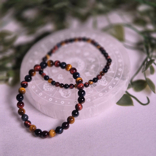 Bracelets en Pierres "3 Yeux" - Repousser les energies négatives et Prendre conscience de Soi