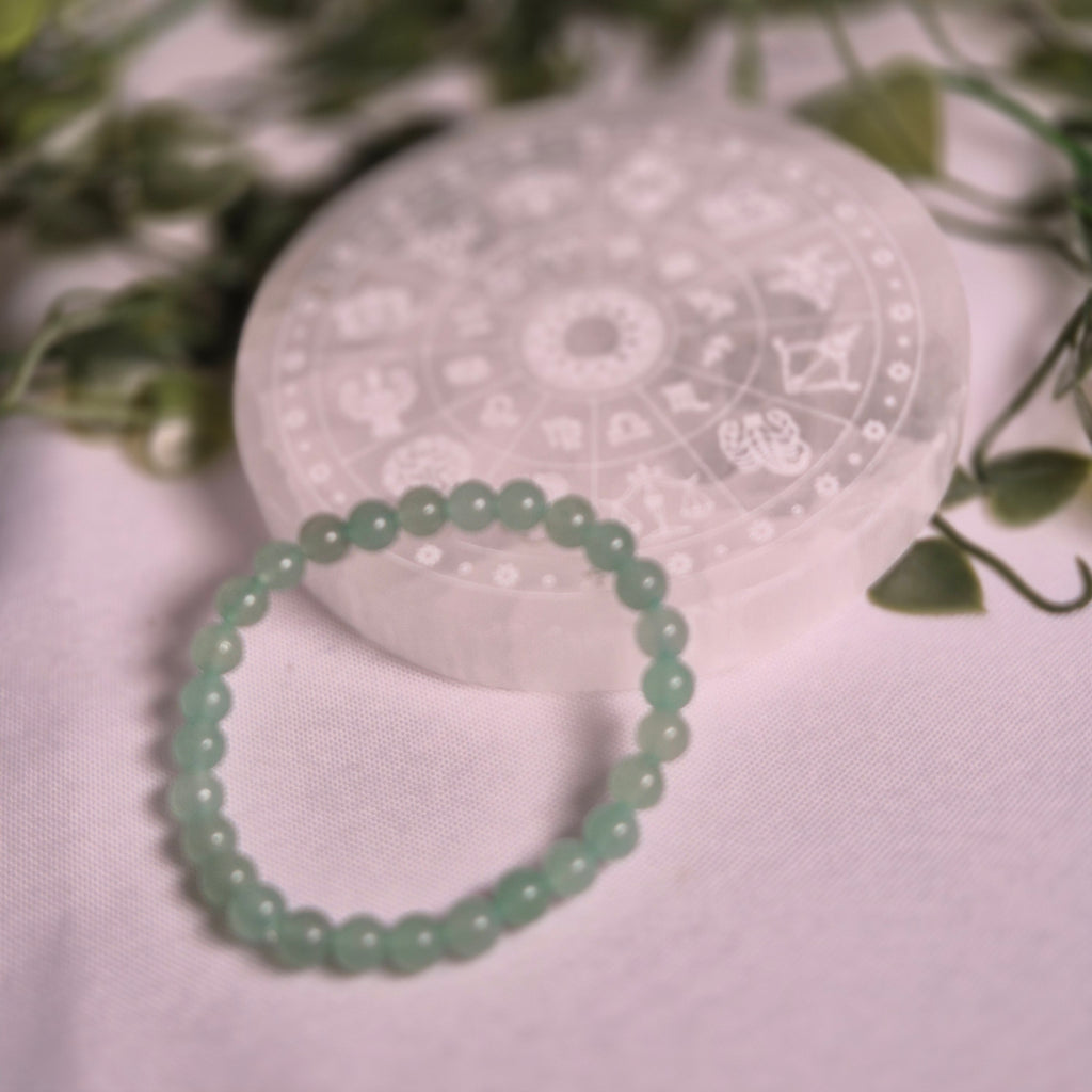 Bracelets en pierre Aventurine - Prospérité et Amour