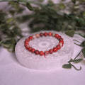 Bracelets en Jaspe rouge - Force et Endurance