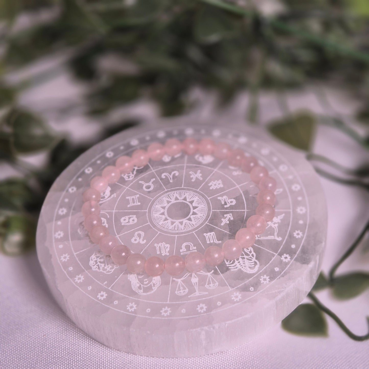 Bracelets en Quartz Rose - Tolèrence et Amour