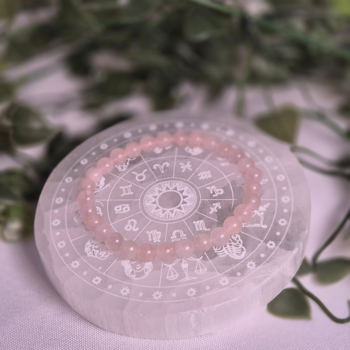 Bracelets en Quartz Rose - Tolèrence et Amour