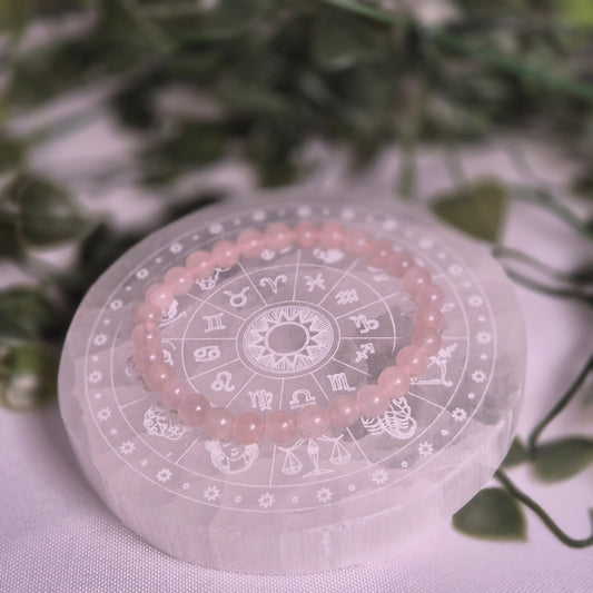 Bracelets en Quartz Rose - Tolèrence et Amour